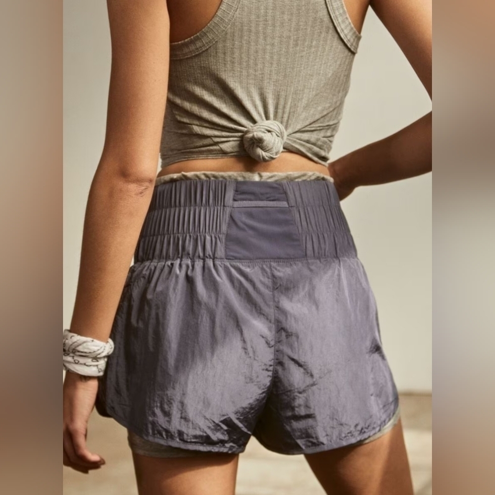 FP Movement Free People, The Way Home Shorts, Deep‎ Sea, Size Medium - Picture 13 of 13